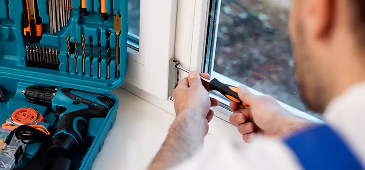 Sliding Glass Door Track Repair in Union City, GA